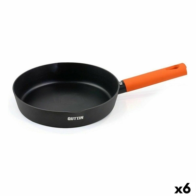 Product Τηγάνι Quttin Gastro Μαύρο Πορτοκαλί 48,5 x 31,2 x 6 cm (x6) base image