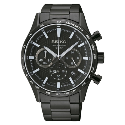Product Ανδρικό Ρολόι Seiko SSB415P1 Μαύρο base image