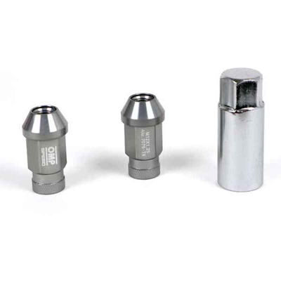 Product Set Παξιμάδια OMP 7075 M12 x 1,25 40 mm 20 uds Ανθρακί base image