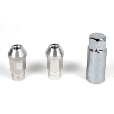 Product Set Παξιμάδια OMP 7075 40 mm M12 x 1,50 20 uds Ασημί base image