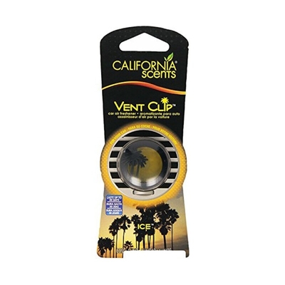 Product Αποσμητικό Αυτοκινήτου California Scents Vent Clip Ice base image