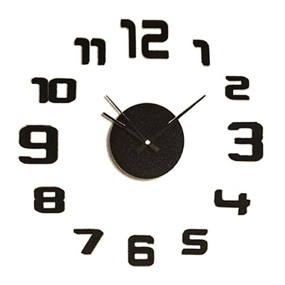Product Ρολόι Τοίχου Caison Μαύρο ? 35 cm Κόλλα base image