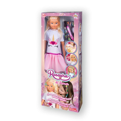 Product Κούκλα με Aξεσουάρ Rosaura Jesmar 85510 (105 cm) base image