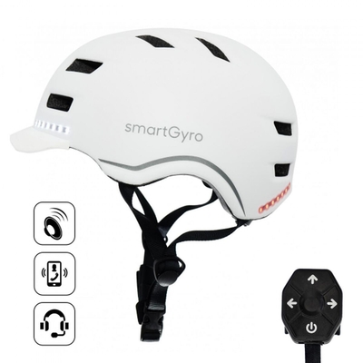 Product Κράνος για Ηλεκτρικό Σκούτερ Smartgyro SMART PRO Λευκό base image