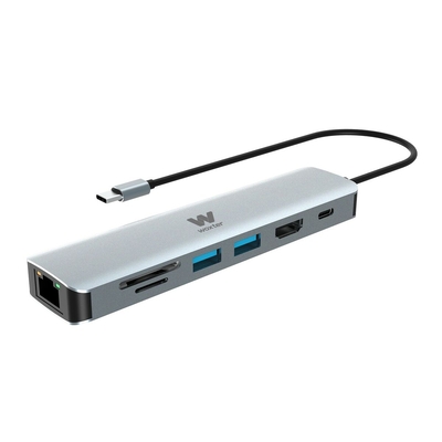 Product USB Hub 7 Θύρες Woxter base image