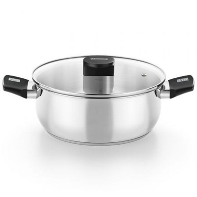 Product Κατσαρόλα με Καπάκι Monix M240316 Ασημί base image