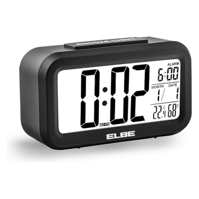 Product Ξυπνητήρι ELBE RD-668 LCD 4,4" Μαύρο base image