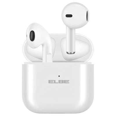 Product Ακουστικά Bluetooth ELBE ABTWS003B Λευκό base image