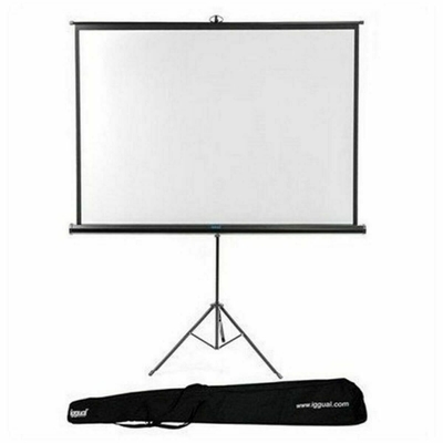 Product Οθόνη Προβολής Projector με Τρίποδο+Τσάντα iggual PSITS180 180 x 180 cm base image