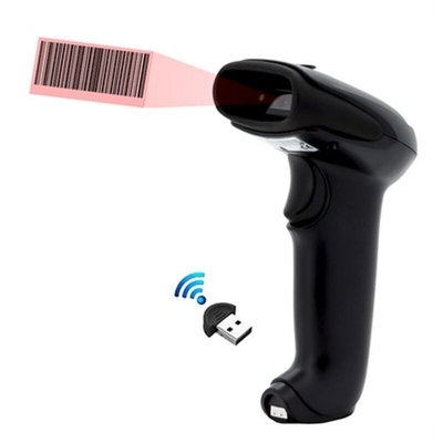 Product Barcode Scanner iggual L1DLBT 300 scan/s LED Bluetooth Laser base image