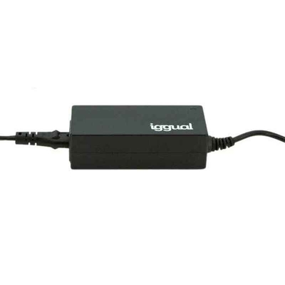 Product Φορτιστής για Laptop iggual IGG316979 45 W Μαύρο base image