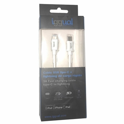 Product Καλώδιο USB-C σε Lightning iggual IGG317761 base image