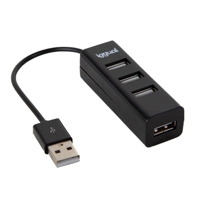 Product USB Hub iggual IGG318997 base image