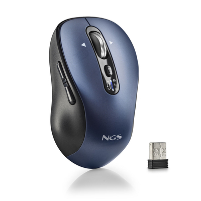 Product Ποντίκι Ασύρματο NGS INFINITY-RB Μπλε 3200 DPI base image
