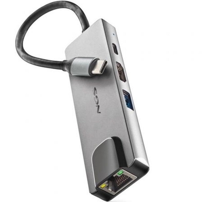 Product USB Hub NGS WonderDock Supra Γκρι base image