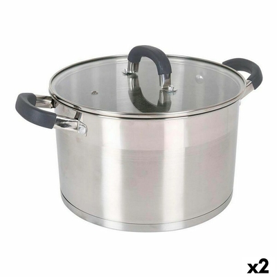Product Κατσαρόλα Quttin Ασημί (x2) base image
