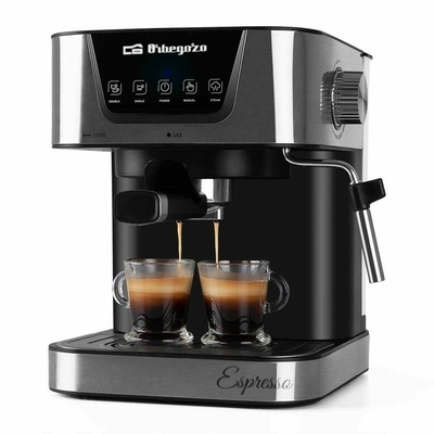 Product Καφετιέρα Espresso με Βραχίονα Orbegozo 17535 Μαύρο 1050W 1,5 L base image