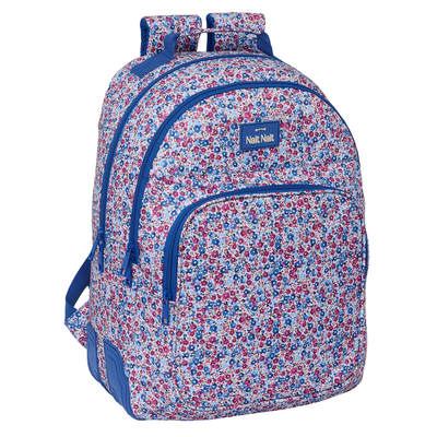 Product Σχολική Τσάντα Nait Nait Flores coimbra azul Μπλε 32 x 42 x 15 cm base image