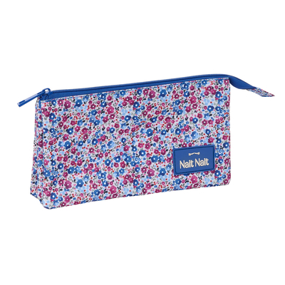 Product Κασετίνα Nait Nait Flores coimbra azul Μπλε 22 x 12 x 3 cm base image