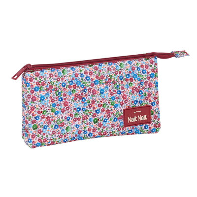 Product Κασετίνα Nait Nait Flores coimbra burdeos Βουργουνδίας 22 x 12 x 3 cm base image