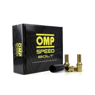 Product Set Παξιμάδια OMP 27 mm Κίτρινο 20 uds M14 x 1,25 base image