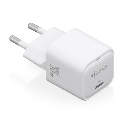Product Φορτιστής Τοίχου Aisens ASCH-30W1P018-W Λευκό 30 W base image