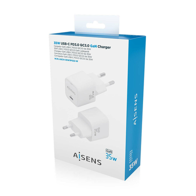 Product Φορτιστής Τοίχου Aisens ASCH-35W1P022-W Λευκό 35 W base image