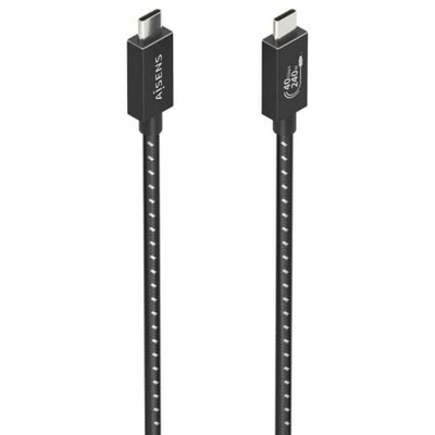 Product Καλώδιο USB-C Aisens σε USB-C A156-0866 Μαύρο 50 cm base image