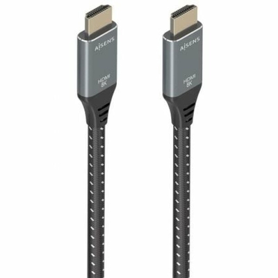 Product Καλώδιο HDMI Aisens A150-0876 5 m Μαύρο/Γκρι base image