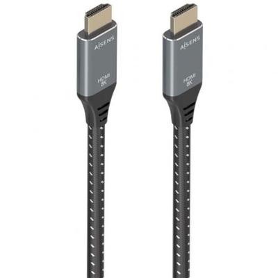 Product Καλώδιο HDMI Aisens A150-0877 7 m Μαύρο/Γκρι base image