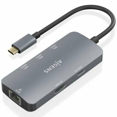 Product Docking Station Aisens ASUC-6P019-GR base image