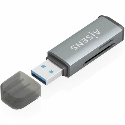 Product Card Reader Aisens ASCR-2A09-GR Γκρι  base image