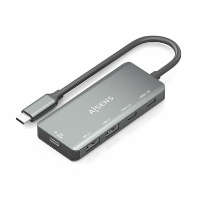 Product USB Hub Aisens A109-0946 Γκρι 100 W  base image