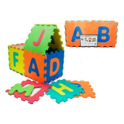 Product Παιδικό παζλ Πόλη Πλαστικό χαλί Eva 14 pcs base image