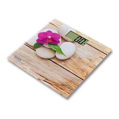 Product Ψηφιακή Ζυγαριά Μπάνιου TM Electron Zen Καφέ Slim (23 mm) base image