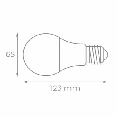 Product Λάμπα LED Iglux XST-1227-F V2 12 W E27 1100 Lm (5000 K) (5500 K) base image