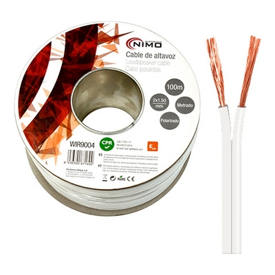Product Καλώδιο ηχείων NIMO Λευκό 2 x 1,5 mm base image