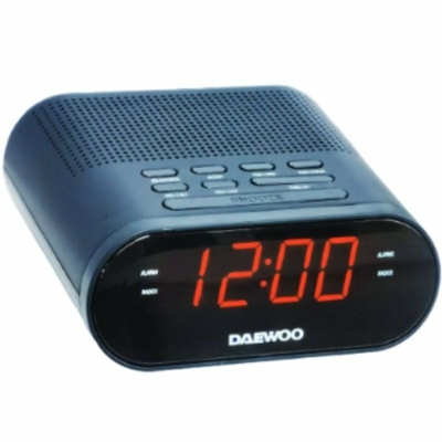 Product Ρολόι-Ραδιόφωνο Daewoo Μαύρο  base image