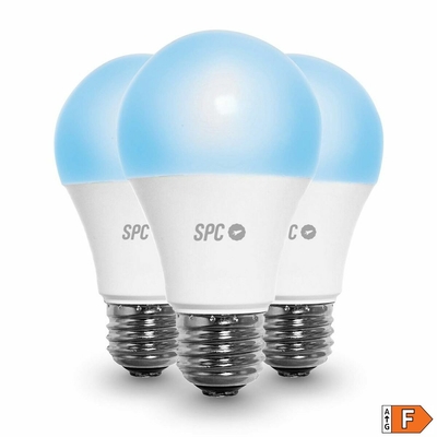Product Λάμπα LED Smart SPC 6113B Aura 1050 Wifi 10 W E27 75 W 2700K - 6500K (3 uds) base image