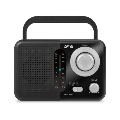 Product Ραδιόφωνο SPC 4590N AM/FM 0,8W NEGRO Μαύρο base image