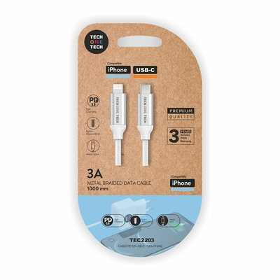 Product Καλώδιο USB-C σε Lightning Tech One Tech TEC2203 base image