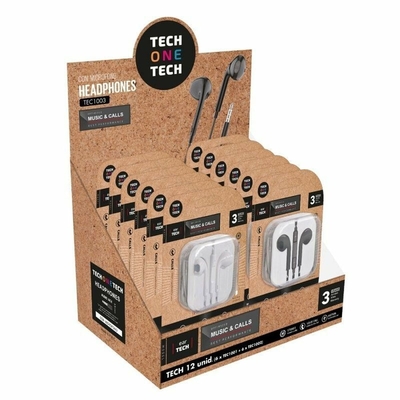 Product Ακουστικά με Μικρόφωνο Tech One Tech TEC1003 12 Μονάδες base image