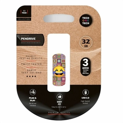 Product USB Flash 32GB Tech One Tech TEC4403-32 Πολύχρωμο base image