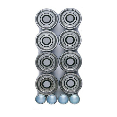 Product Ροδάκια Skateboard Atipick ABEC7 BMX/Skate Σκούρο γκρίζο (8 pcs) base image