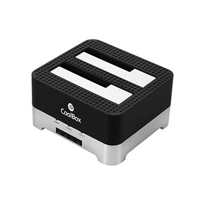 Product Θήκη Σκληρού Δίσκου CoolBox COO-DUPLICAT2 2,5"-3,5" SATA USB 3.0 base image