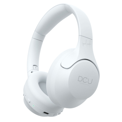 Product Ακουστικά Bluetooth DCU TRUE IMMERSIVE ANC Λευκό base image