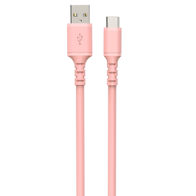 Product Καλώδιο USB A σε USB-C DCU Ροζ 1 m base image