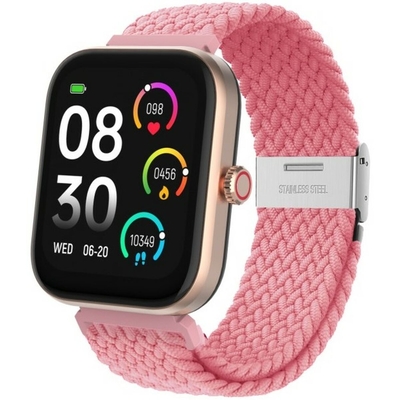 Product Smartwatch DCU Los Angeles με Παλμογράφο (Ροζ) base image