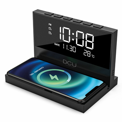 Product Ξυπνητήρι DCU 37300830 Μαύρο  base image