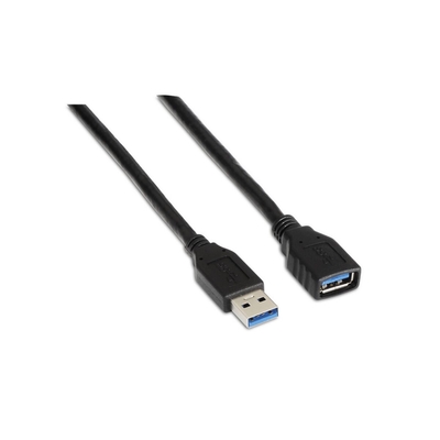 Product Καλώδιο USB Aisens A105-0041 Μαύρο 1 m base image